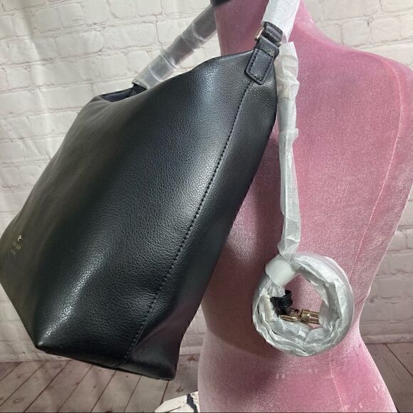 KATE SPADE greene street kaia (black) Leather shoulder Crossbody bag NWT - Picture 13 of 14